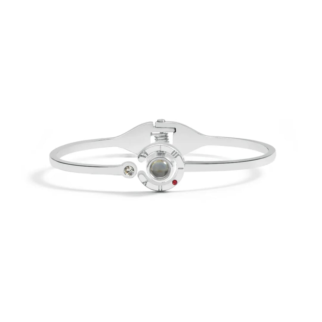 I Love you Bangle In Different Language - Stainless Steel