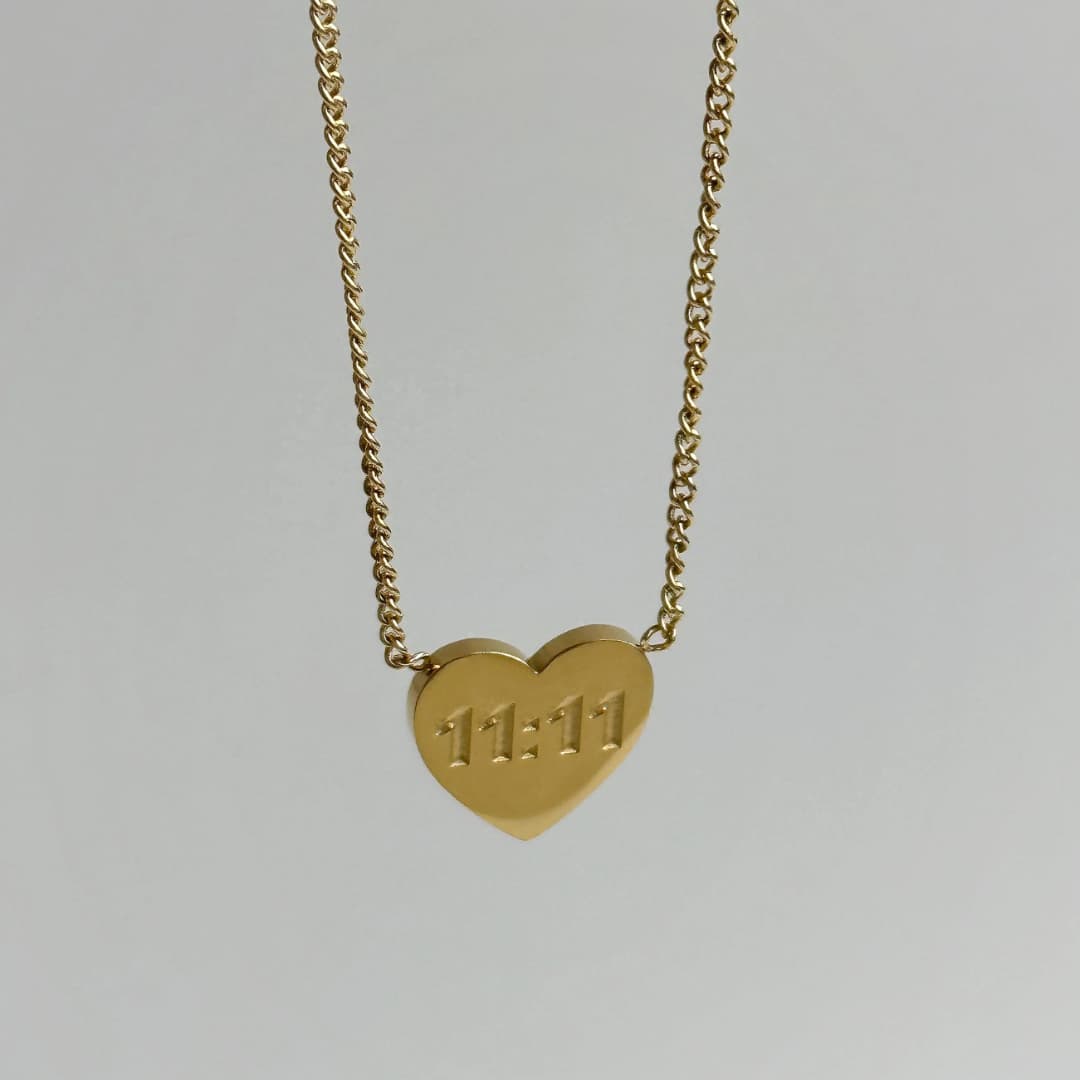 11: 11 Manifest Pendent Necklace - Anti Tarnish