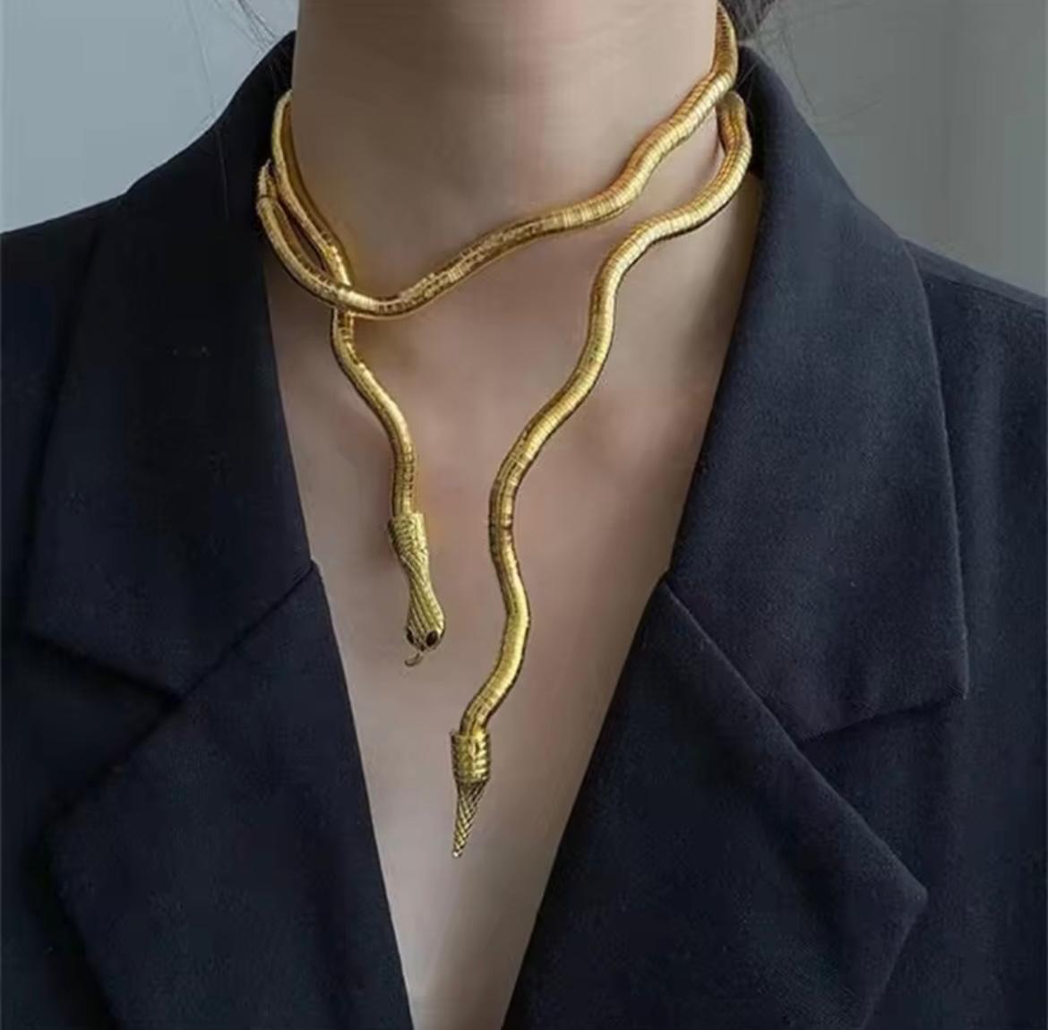 Bendable Snake Necklace