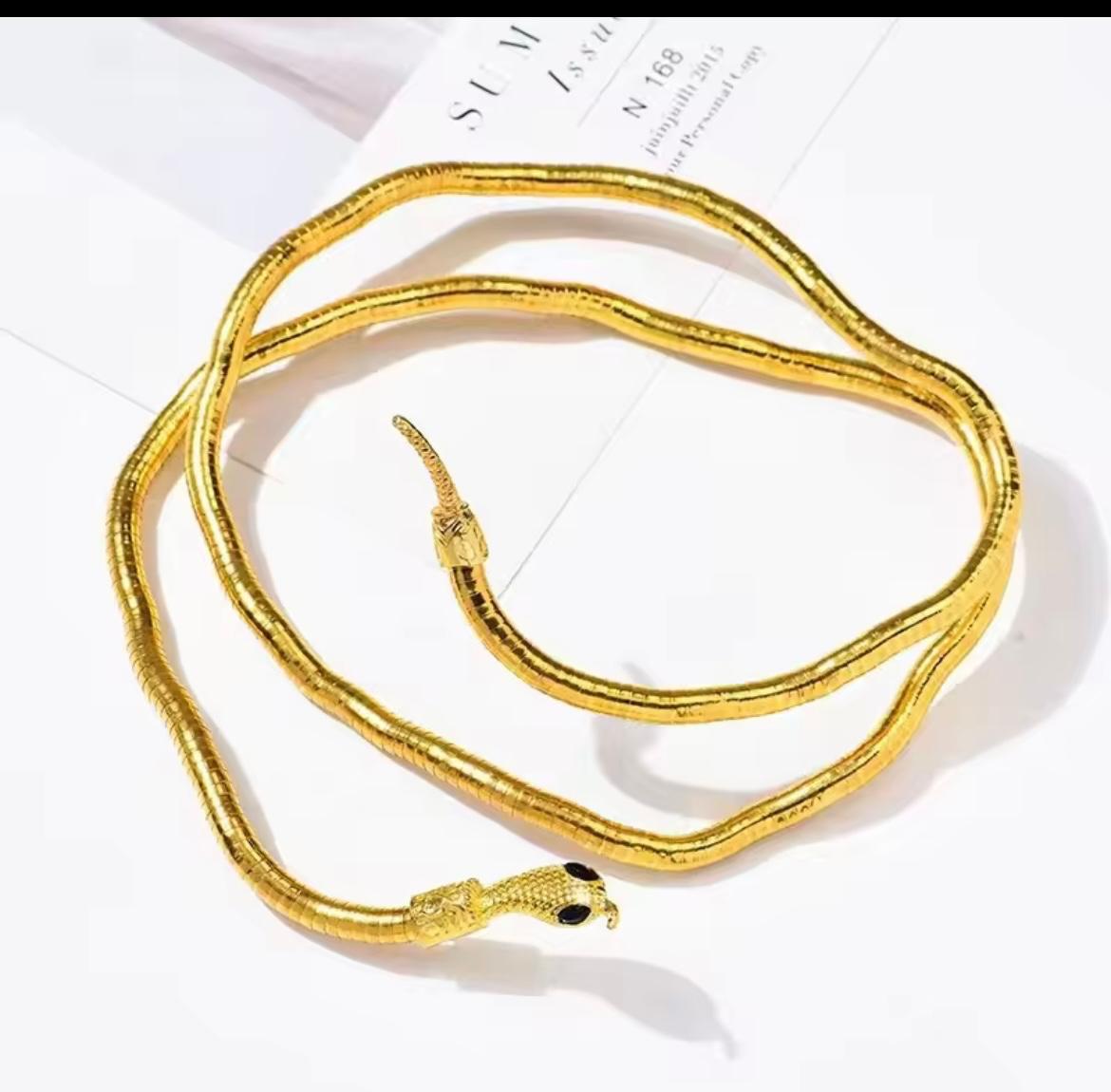 Bendable Snake Necklace