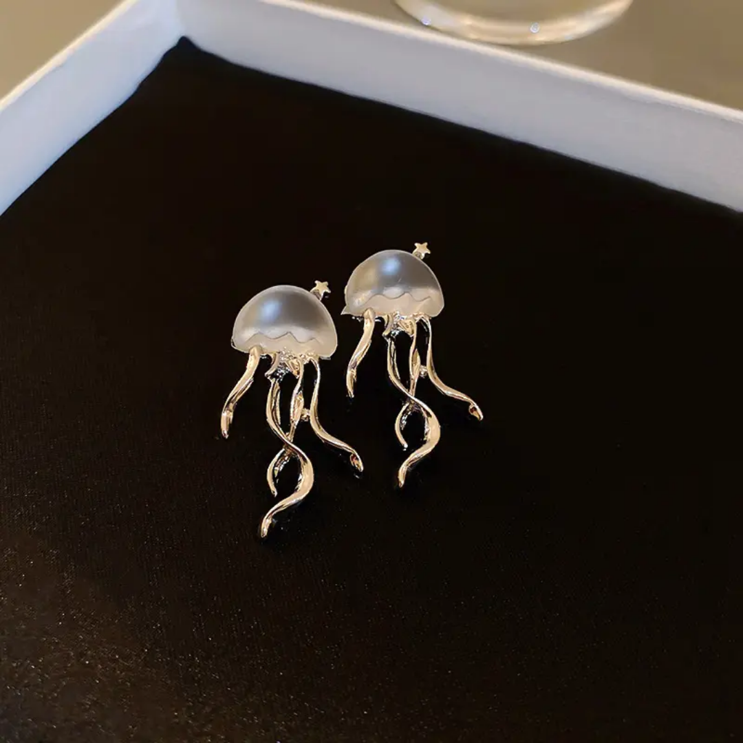 Jelly Fish Korean Earring