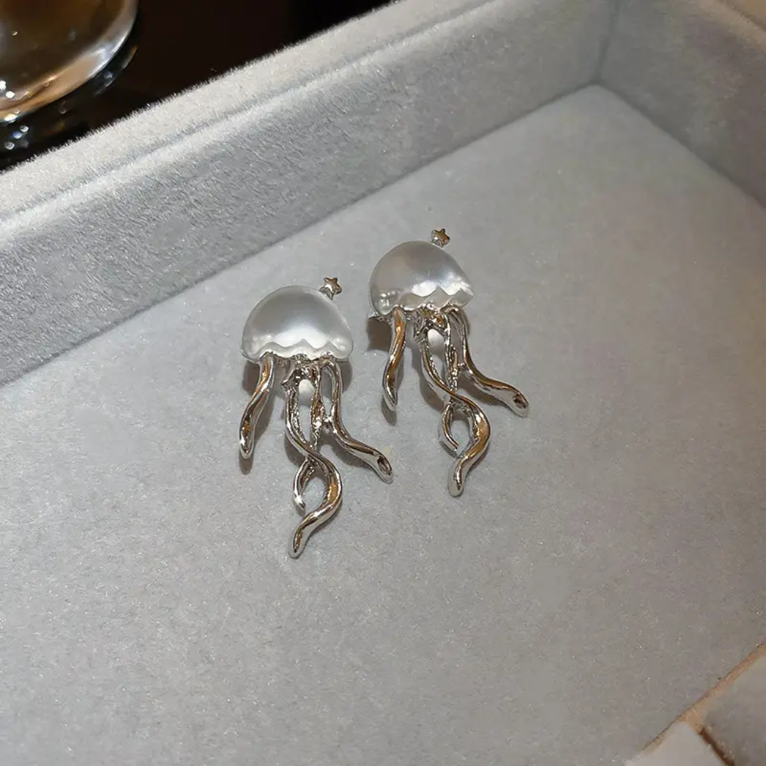 Jelly Fish Korean Earring