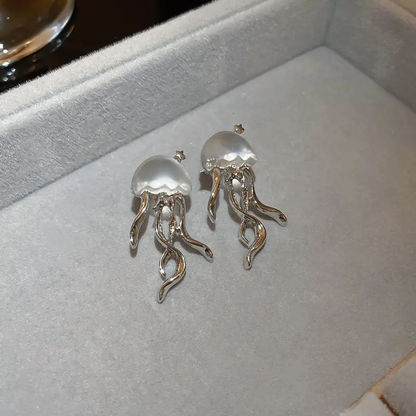 Jelly Fish Korean Earring