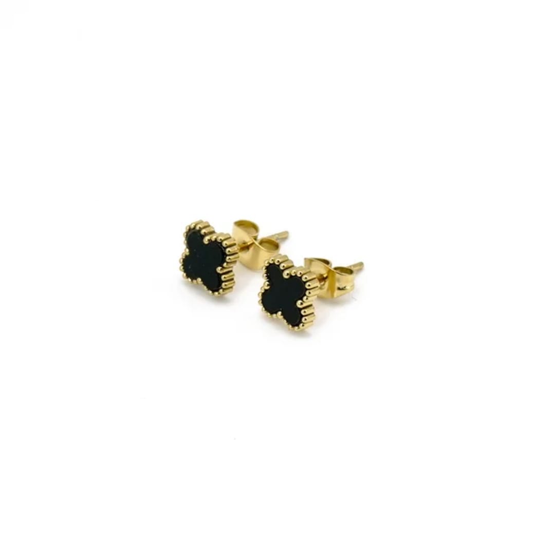 Trending Clover Earrings - 18K Gold Plated