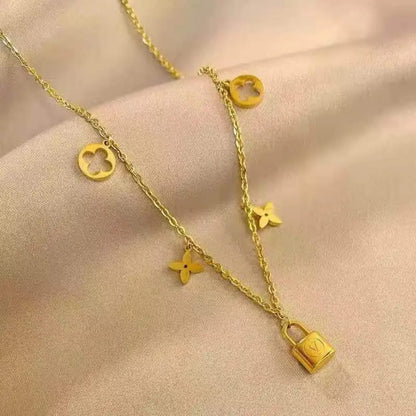 Gold Plated  Charm Bracelet