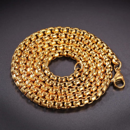 Classic Golden Chain -18K Gold Plated