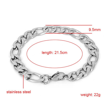 Men's Chain Bracelet - Stainless Steel