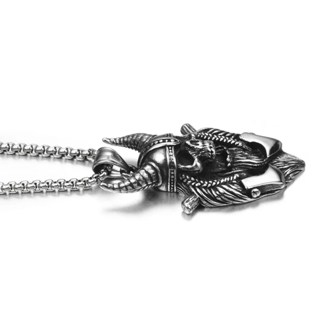 Trendy Skull Musk Locket Pendent