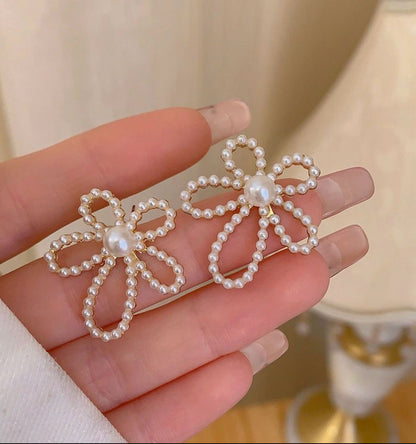 Trendy Flower Korean Earrings