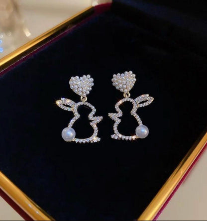 Cute Rabbit Korean Earring