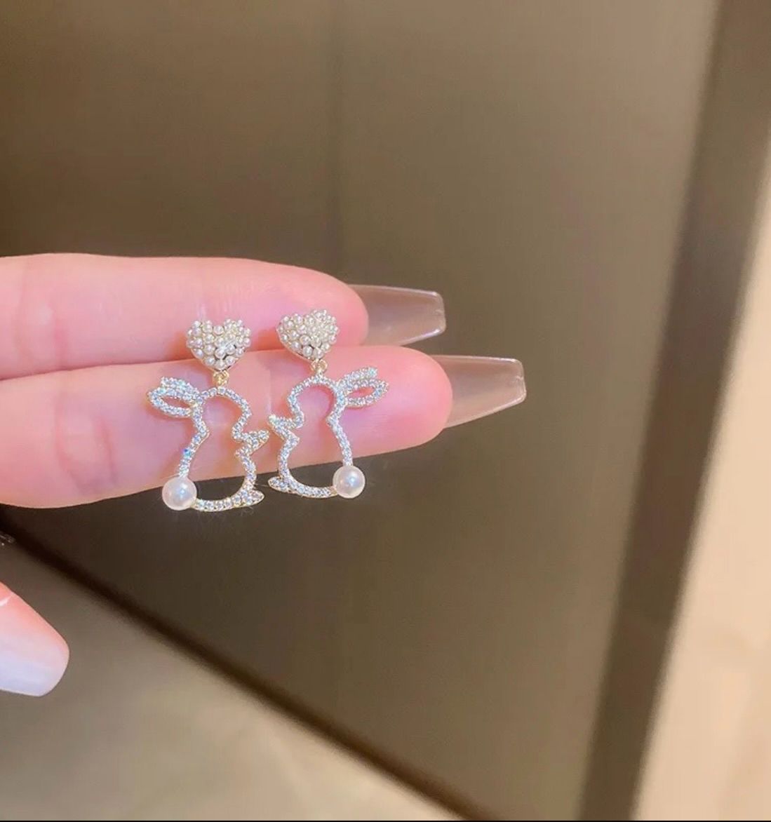 Cute Rabbit Korean Earring