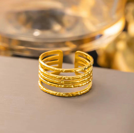 Multi Layered Ring - Anti-Tarnish