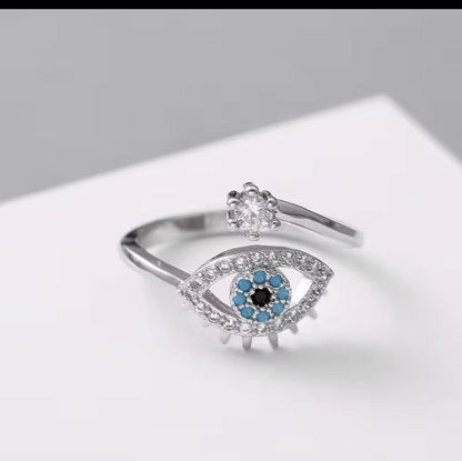 Beautiful Eye Evil Ring - Stainless Steel