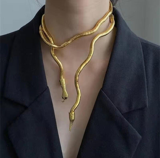Bendable Snake Necklace